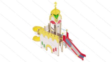 ДИК Храм с винтовой горкой