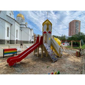 ДИК Храм с винтовой горкой