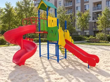 ДИК Космопорт с винтовой горкой ДИК Космопорт с винтовой горкой