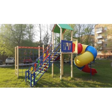 ДИК Камикадзе с винтовой горкой металл и КБ