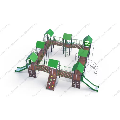 зелёный