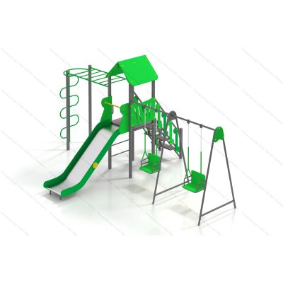 ДИК Австрия 04 с 2-мя качелями и рукоходом