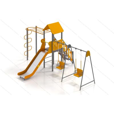 ДИК Австрия 04 с 2-мя качелями и рукоходом