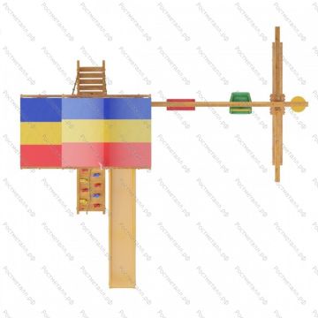 ДИК Кирибати с качелями