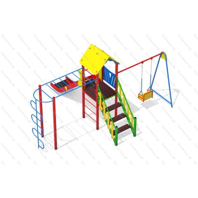 ДИК Австрия 03 с качелями и рукоходом