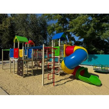 ДИК Солнечный город с 2-мя винтовыми горками