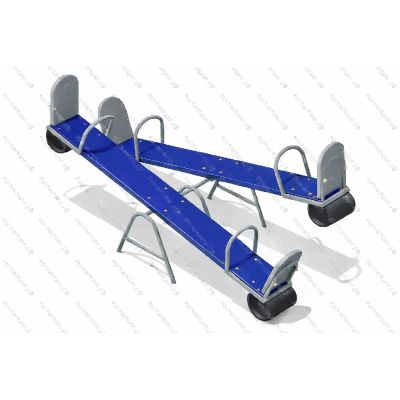 Качалка-балансир деревянная двойная для детей