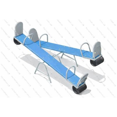 Качалка-балансир деревянная двойная для детей