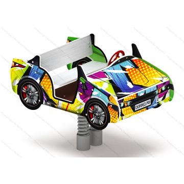 Качалка на пружине Кабриолет