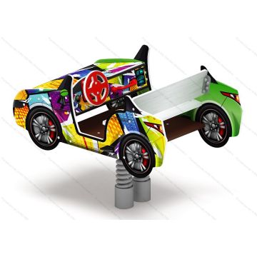 Качалка на пружине Кабриолет