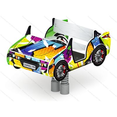 Качалка на пружине Кабриолет