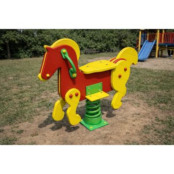 Качалка на пружине Лошадка Качалка на пружине Лошадка