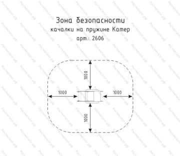 Качалка на пружине Катер Качалка на пружине Катер