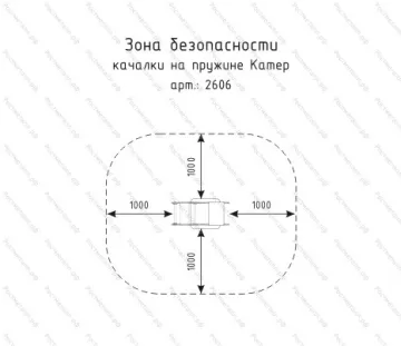 Качалка на пружине Катер Качалка на пружине Катер