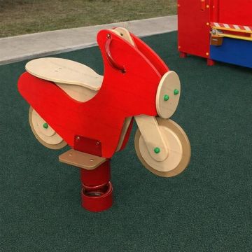 Качалка на пружине Мотоцикл