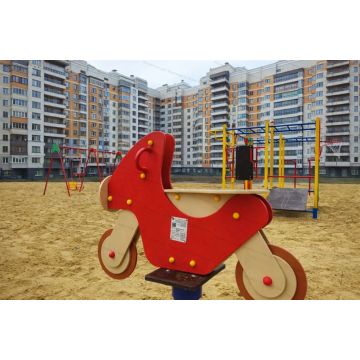 Качалка на пружине Мотоцикл