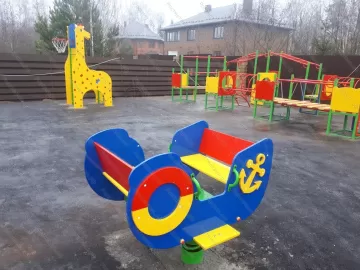 Качалка на пружине Кораблик Качалка на пружине Кораблик