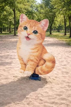 Качалка на пружине Кошечка Качалка на пружине Кошечка