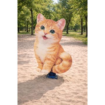 Качалка на пружине Кошечка