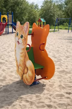 Качалка на пружине Кошечка Качалка на пружине Кошечка