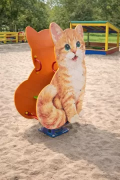 Качалка на пружине Кошечка Качалка на пружине Кошечка