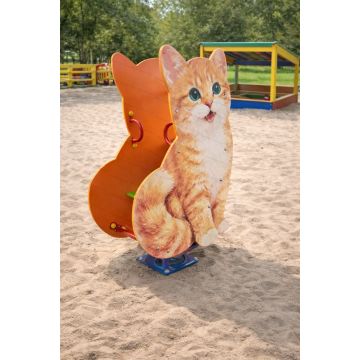 Качалка на пружине Кошечка