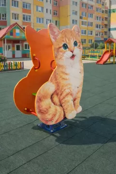 Качалка на пружине Кошечка Качалка на пружине Кошечка