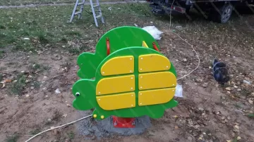 Качалка на пружине Черепашка Качалка на пружине Черепашка