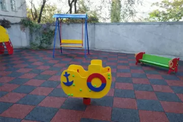 Качалка на пружине Лодочка