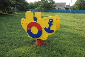 Качалка на пружине Лодочка