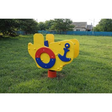 Качалка на пружине Лодочка