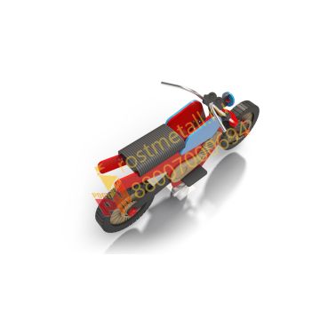 Качалка на пружине Мотоцикл Люкс