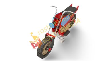 Качалка на пружине Мотоцикл Люкс