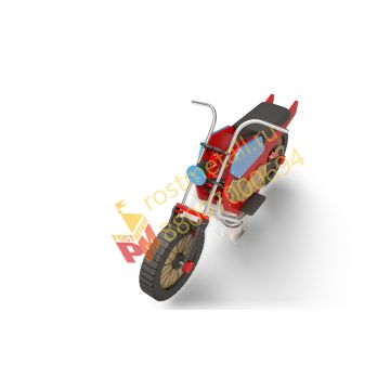 Качалка на пружине Мотоцикл Люкс