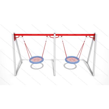 Качели Двухместные ⌀76 Гнездо Усил