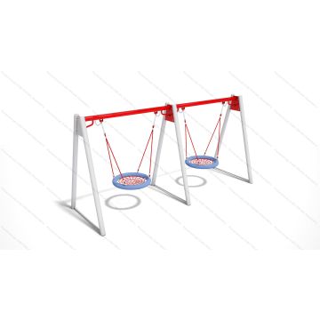 Качели Двухместные ⌀76 Гнездо Усил