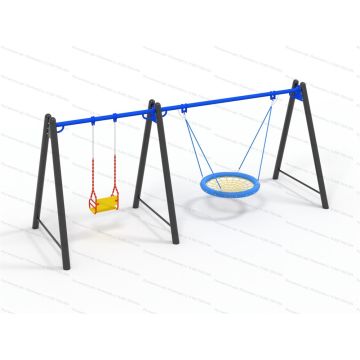 Качели Двухместные ⌀108 Комби Качели Двухместные ⌀108 Комби