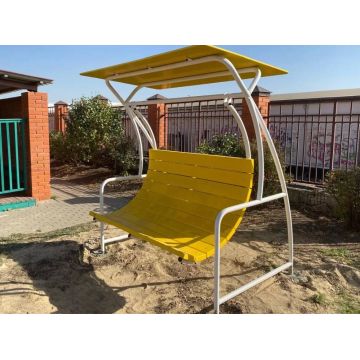 Садовые качели - диван с навесом