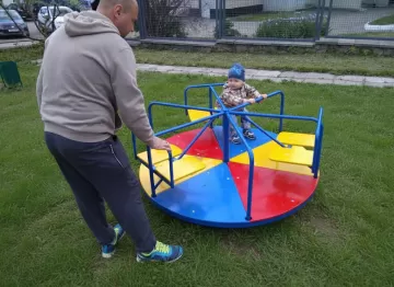 Детская карусель Ромашка