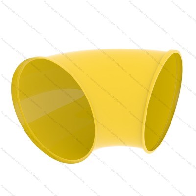 Тоннель пластиковый поворот 90 град.D=75 см