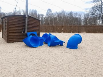 Горка пластиковая Труба