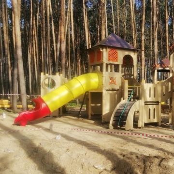 Горка - тоннель прямая с высоты 1,5 м