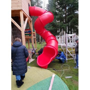 Горка-тоннель с высоты старта 3.7 м