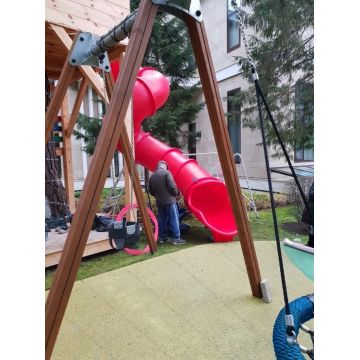 Горка-тоннель с высоты старта 3.7 м