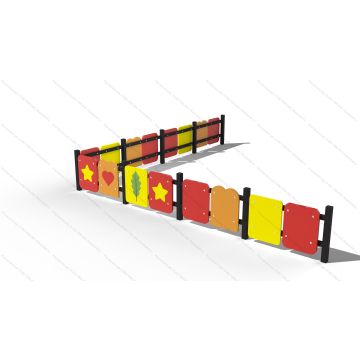 Ограждение для детской площадки Значки Ограждение для детской площадки Значки