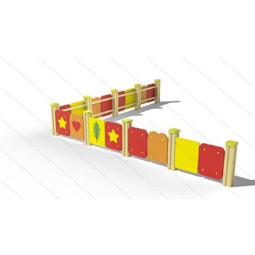 Ограждение для детской площадки Значки Ограждение для детской площадки Значки