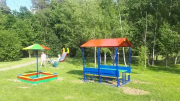 Песочница с грибком Песочница с грибком