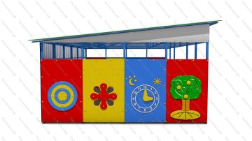 Теневой навес игровой Чудо 40 м2