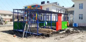 Теневой навес №6    40 м2