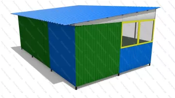 Теневой навес №7    40 м2